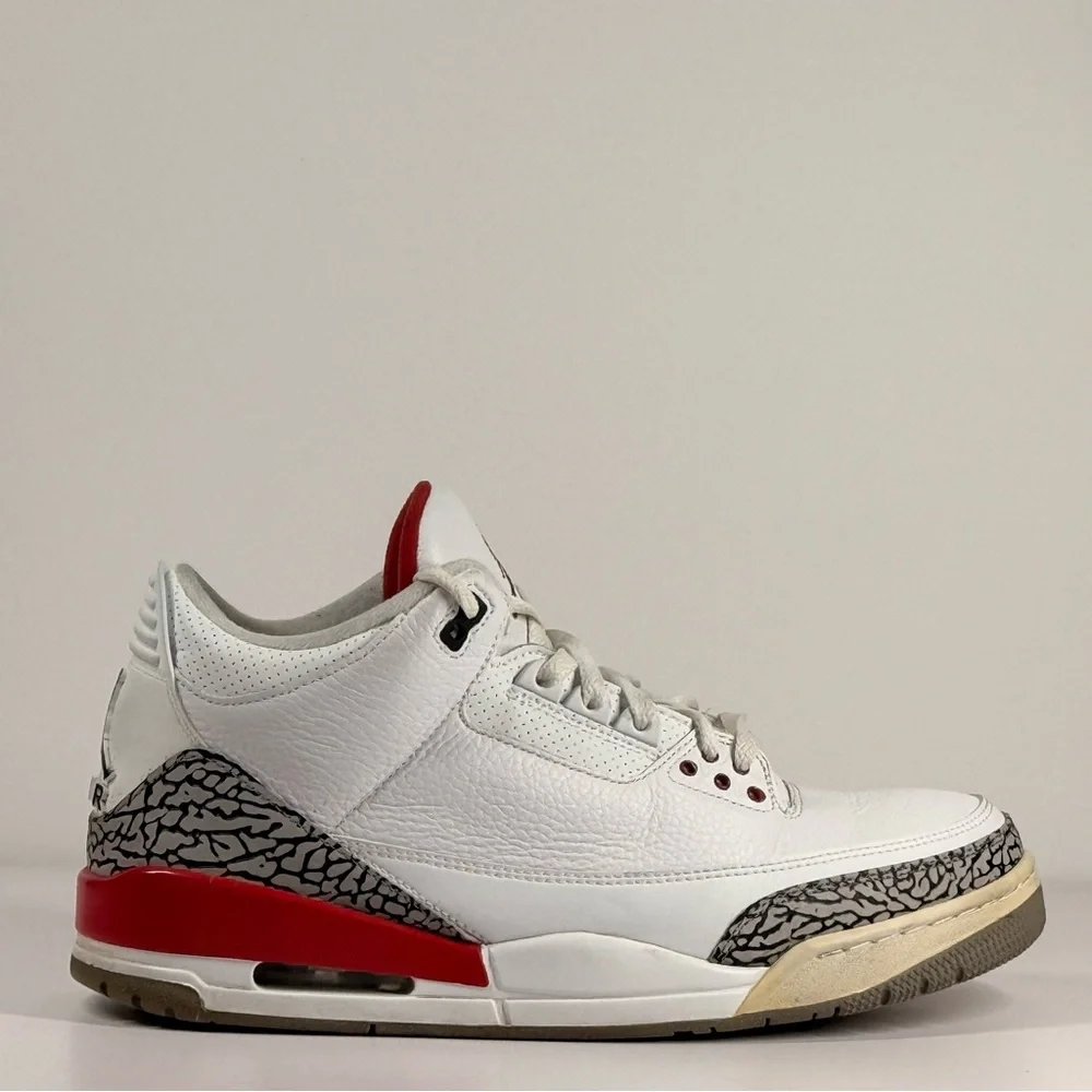 Air Jordan 3 Retro Fire Red Men's Size 12 - Picture 7 of 12